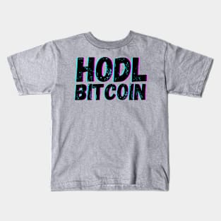 HODL Bitcoin Kids T-Shirt